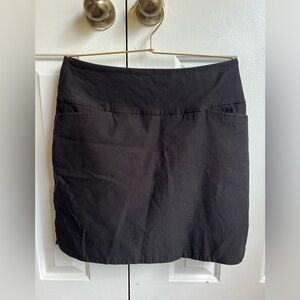 Women's Black Skort